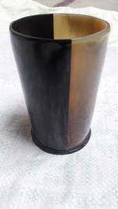 Vente chaude Meilleure Qualité Premium Corne À Boire En Verre Designer Unique Sculpté À La Main Produit De L'Inde Corne Naturelle Fait - Product Image 5