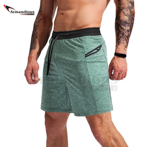 Pantalones cortos deportivos de nailon para hombre, shorts de Entrenamiento Personalizados para culturismo informal - Product Image 6