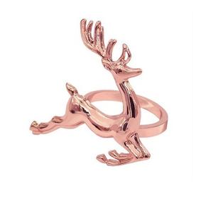 Juego de 2 Anillos de Servilleta de Metal con la Mejor Calidad, Anillos de Servilleta Redondos para Bodas y Fiestas - Product Image 2