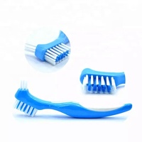 Brosse à dents portable pour adultes, modèle compact, poils en nylon moyens, pliable, colorée, pour l'hygiène bucco-dentaire, la prévention des caries et le blanchiment