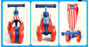 <span class=keywords><strong>รถ</strong></span>สมดุลสี่ล้อสำหรับเด็ก,จักรยานคาร์บอนของเล่นสำหรับเด็กเด็กหัดเดิน1-3ปีไม่มีการแกว่งเท้าบิด - Product Image 5