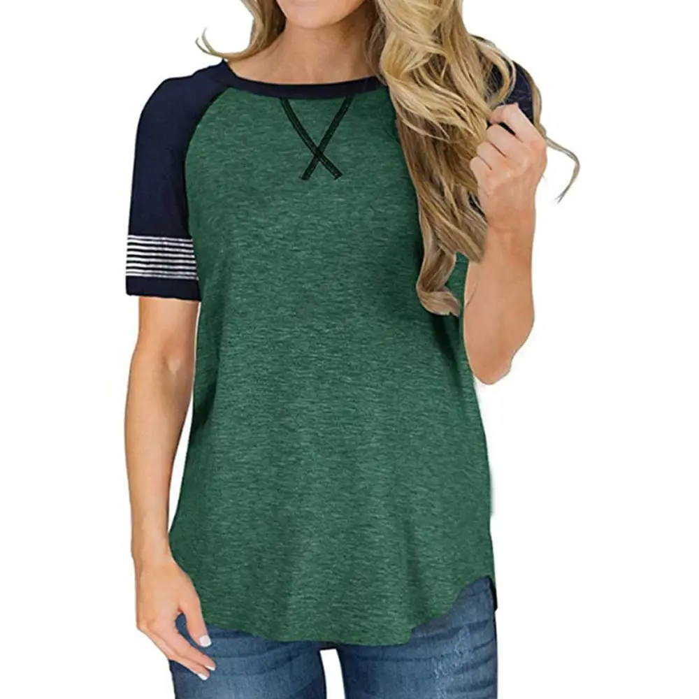 Casual Wear Plain Women T Shirts Round Neck T-Shirt Women Fashion Clothes T Shirt Use For Ladies