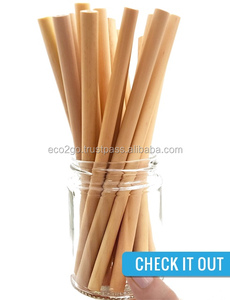 หลอดดูดน้ำไม้ไผ่ Eco2go เวียดนาม คุณภาพสูง 100% - หลอดดูดน้ำแบบใช้ซ้ำได้ เป็นมิตรกับสิ่งแวดล้อม ยั่งยืน พร้อมโลโก้สั่งทำ สำหรับงานปาร์ตี้ - Product Image 1