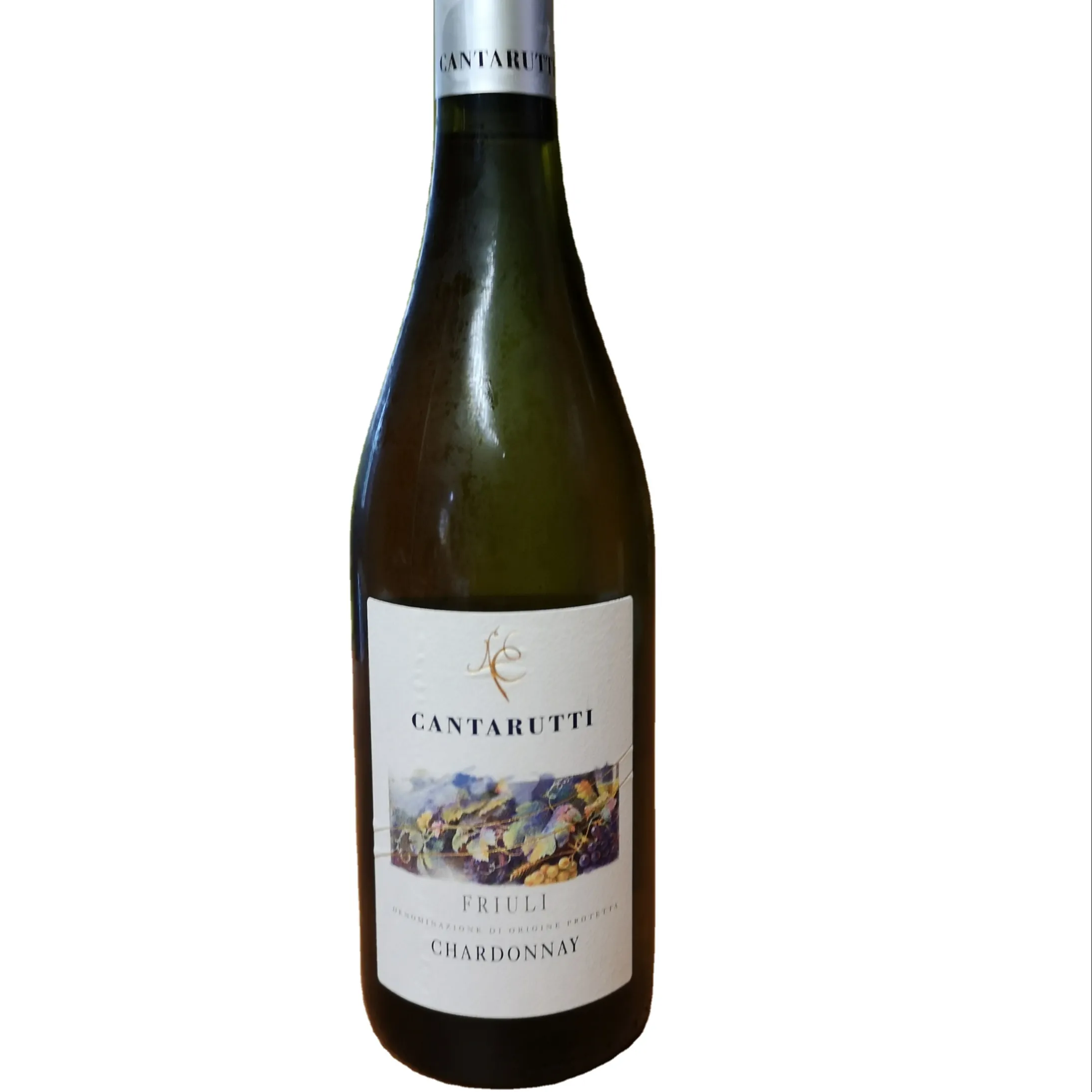 Italian white wine Chardonnay 75 cl 6 bottles in carton