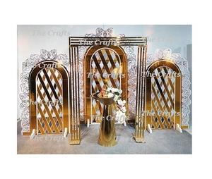 Bulk Metal White Color Artificial Flower <b>Backdrop</b> With Greatest Quality <b>Backdrop</b> For Wedding Engagement <b>Party</b> Use - Product Image 5