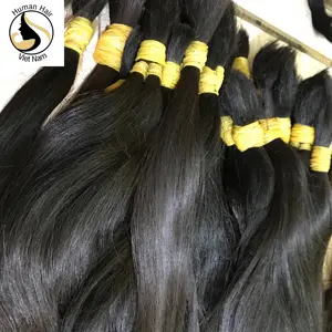 Wholesale Unprocessed 6-32inch 100% Virgin Human Natural Black Color Raw Vietnamese Hair Virgin Cuticle Aligned Hair Bulk