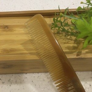 The comb is handmade, buffalo's horn 67 - Product Image 1