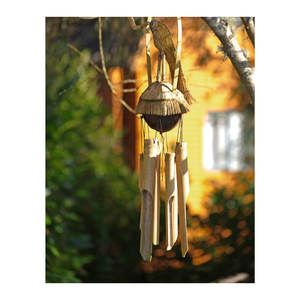 Carillón de viento para exteriores y jardín interior, relajante y Natural - Product Image 3