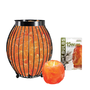 Lámpara de sal del Himalaya, forma redonda, técnica tallada, trozo Natural, diseño personalizado, decoración del hogar, lámpara de pared con luz nocturna - Product Image 2