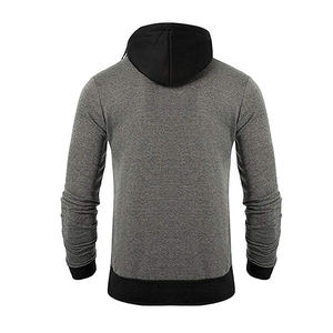 Sweat-shirts à capuche en polaire imperméables personnalisés pour l'hiver 2025 avec broderie et impression numérique, logo personnalisé, vêtements décontractés pour hommes - Product Image 6