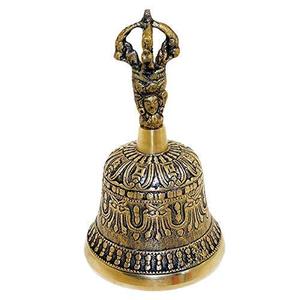 Cloche en laiton massif Antique de créateur, en laiton poli, vente en gros - Product Image 1