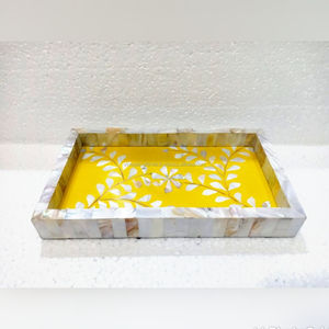 Ensemble de brûleur d'encens en nacre au design animal élégant fabriqué à la main plateau d'incrustation de vadrouille et boîte de brûleur Bakhoor Technique polie - Product Image 2