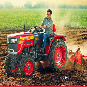 Mahindra 4WD Mini Tractor con Motor de 4 Tiempos Rueda Tractor Precio - Product Image 3