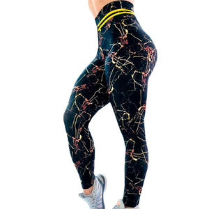 Pantalon de Yoga taille haute avec imprimé léopard pour femmes, Leggings Fitness, personnalisés, - Product Image 6
