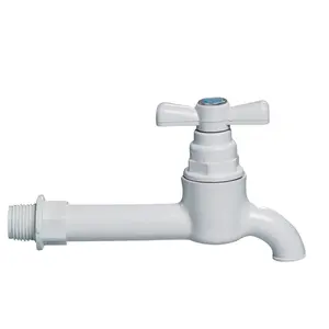 Garden Tap PP Plastic Bib Tap With Long Neck