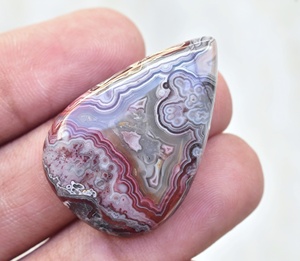 Crazylace โมราอัญมณีทรงหลวมสำหรับเครื่องประดับ,พลอยโมรา Cabochon แบบไม่ซ้ำใคร - Product Image 3