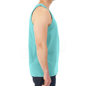Wholesale <b>Men</b> Sports Tank <b>Top</b> Custom <b>Muscle</b> Fitness Vest <b>Men's</b> Black Tank <b>Top</b> - Product Image 1