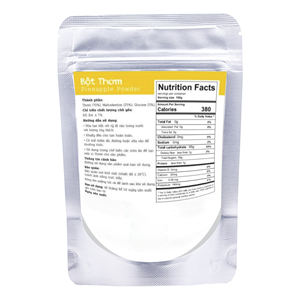 Poudre d'extrait de fruit d'ananas vietnamien de qualité supérieure, pureté de 70%, sans conservateurs, qualité alimentaire, emballage en sachet - Product Image 3