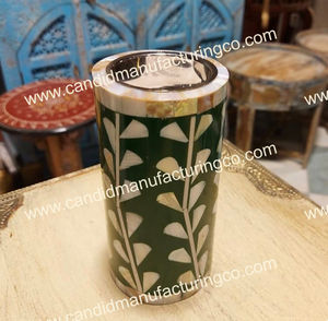 Venta al por mayor de madera y nácar con incrustaciones nuevo aromático Rectangular especial Mukhbar Bakhoor Eid Ramadan Mubkhar quemador de incienso - Product Image 2