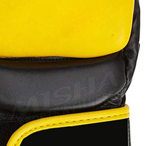 MMA guantes de cuero PU con Logo personalizado, guantes de entrenamiento de medio dedo, boxeo, MMA, venta al por mayor - Product Image 5