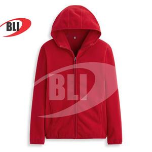 Sweats à capuche zippés pour hommes pulls à capuche en coton polaire personnalisations logo de marque sweat à capuche uni vierge pour unisexe - Product Image 5