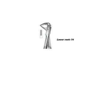 Forceps d'extraction manuels en acier inoxydable pour racines inférieures 74 - Product Image 2
