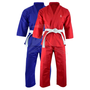 Costume de karaté traditionnel 12oz 100% coton uniforme d'entraînement d'arts martiaux de judo vêtements d'arts martiaux traditionnels - Product Image 4