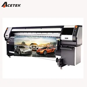 Konica-impresora de inyección de tinta C512i/1024, máquina de inyección solvente de lona, 10 pies