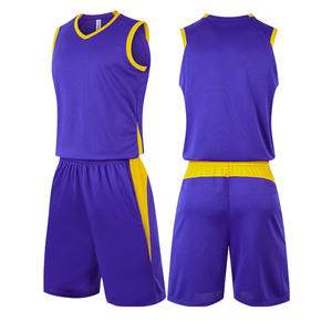 Uniforme de Basket-Ball en Polyester personnalisé pour hommes, uniforme avec Sublimation, en Jersey, haute qualité, - Product Image 3