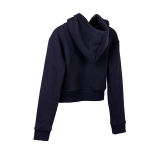 Logo OEM Pull à capuche à manches longues Crop Top Pantalon de survêtement Femmes Taille XS Hiver Dernier vêtement polaire imprimé Vêtements pour dames - Product Image 1