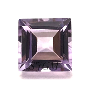 "2Mm Vuông Cắt Tự Nhiên <span class=keywords><strong>Rose</strong></span> De Pháp Hoặc Hồng Thạch Anh Tím" Nhà Máy Bán Buôn Giá Chất Lượng Cao Mặt Lỏng Đá Quý Mỗi Mảnh - Product Image 1