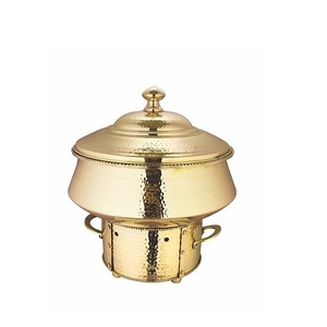 Réchaud en acier inoxydable poli or chauffe-plats avec chauffe-plats de la plus grande qualité - Product Image 2