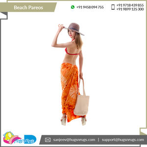 Haute qualité la plus vendue qualité supérieure motif attrayant vêtements de plage femmes plage paréos sarongs 1 pièce séchage rapide doux - Product Image 2
