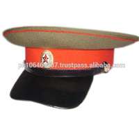Chapeaux d'hiver pour hommes en tissu 100% coton confortable, fabriqués par le fabricant, chapeaux de maréchal de campagne soviétique russes