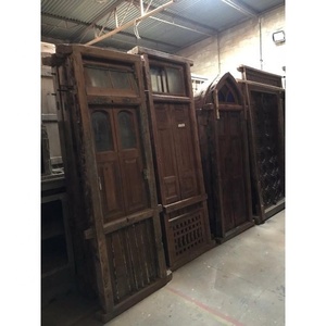 ALPATGDR-puertas de madera maciza para uso en exteriores, puerta de granja antigua con acabado residencial personalizado, 27243 ALPATG - Product Image 5