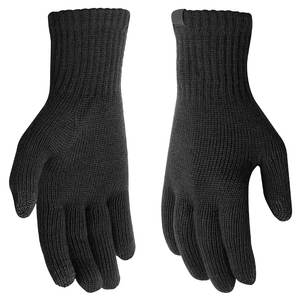 Gants d'hiver décontractés en tricot chaud coupe-vent antidérapants, dernières créations, doux et confortables pour hommes, style uni en polyester Geo Brother Co. - Product Image 2