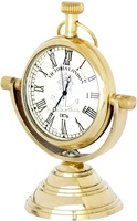 Gamme étendue Vintage Life Inc. Vintage laiton bureau Style trophée horloge de bureau meilleure collection décor de bureau table top cadeau de noël