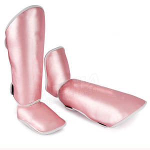 Protège-jambes en cuir de haute qualité, protège-yeux en Gel et Gel, tiges pour boxe, Muay thaï, 1 paire - Product Image 3