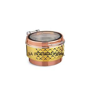 Metal Serving Chafing Dish Food <b>Warmer</b> <b>Buffet</b> Chafing Dish Restaurant Wedding Parties Tabletop Decorative Chafing Dish Food - Product Image 1