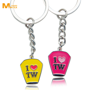 Llavero con emblema de esmalte suave, de aleación de zinc - Product Image 5