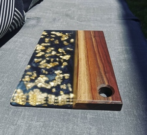 Planche à charcuterie en résine de bois de style classique dernière conception bloc à découper planche à petit déjeuner personnalisée plateau de fromages pour la maison et la cuisine - Product Image 4