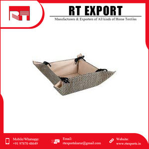 Cesta de pan de etiqueta privada Material de algodón OEM de alta calidad Patrón personalizado Cesta de pan para proveedor - Product Image 3