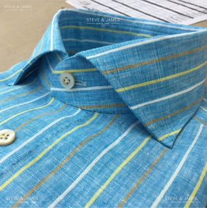 เสื้อเชิ้ตคุณภาพเยี่ยม OEM สำหรับผู้ชาย จาก Steve & James ผลิตในกรุงเทพฯ รุ่น SJ 07021 - Product Image 3