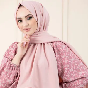 새로운 시즌 여성 스카프 hijab 이슬람 의류 Abaya 튜닉 기모노 아랍 이슬람 패션 터키어 품질 겸손한 드레스
