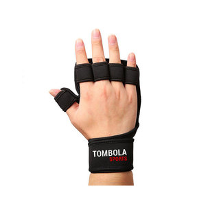 Gants demi-doigt en néoprène personnalisés, pour le Sport, le Fitness, l'haltérophilie, la gymnastique - Product Image 4