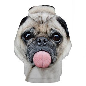 Sweat à capuche unisexe personnalisé OEM pour homme, impression numérique du logo, 350g, épais, en tissu tissé Spandex/Coton, coupe oversize, vierge et uni - Product Image 5