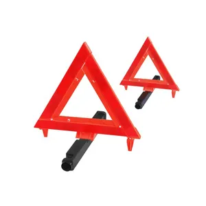 Wholesale High Visibility Roadside Auto Safe Signs Reflective Warning Triangle