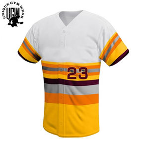 Vêtements de sport de baseball et softball pour hommes de haute qualité dernière conception respirant confortable impression par sublimation numérique prix d'usine - Product Image 2
