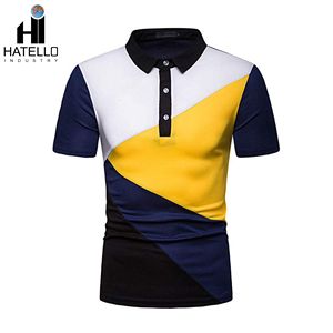 Polo de ajuste rápido 100% poliéster para hombre, alta calidad, venta al por mayor - Product Image 4