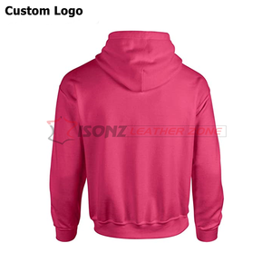 Sweat à capuche de gymnastique zippé de haute qualité pour hommes et femmes en polyester épais avec capuche impression par sublimation et conception de logo OEM Supply - Product Image 2